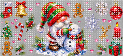 16oz Christmas-S  2163